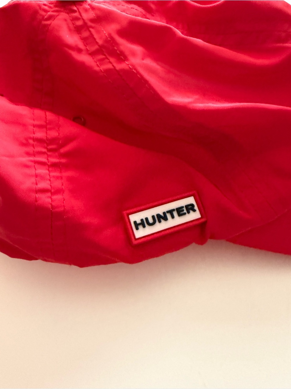 Hunter x Target Limited Edition Original Red Packable Rain Hat One Size - Picture 2 of 4